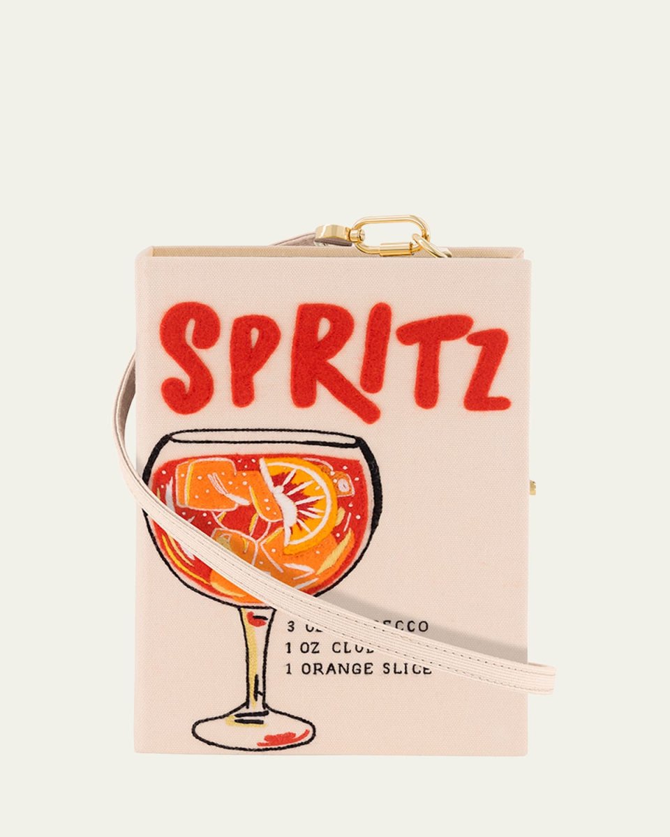 Aperol Spritz Book Clutch Bag